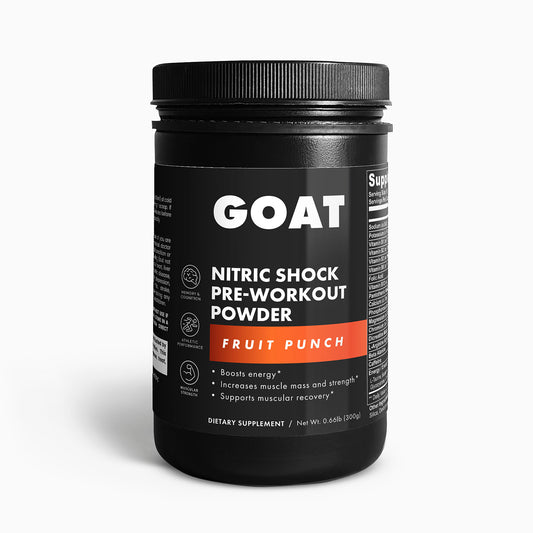 Nitric Shock Pre-Workout Powder (Fruit Punch)